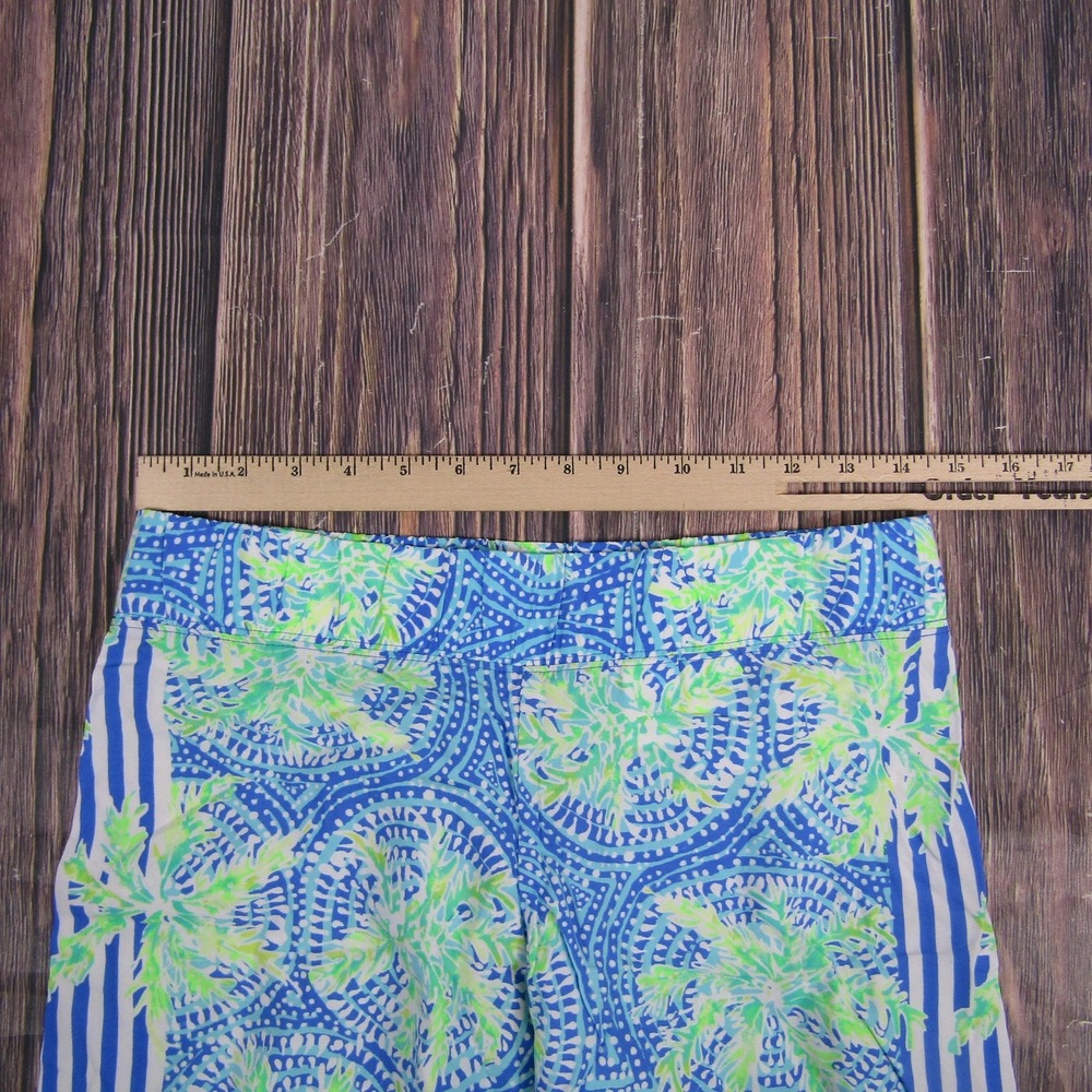 Lilly Pulitzer Pants Womens XS Blue Bal Harbour Palazzo Tropic Like Its Hot - Picture 5 of 6